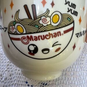 Maruchan cute Ramen noodle Bowl with matching spoon for the ramen lover